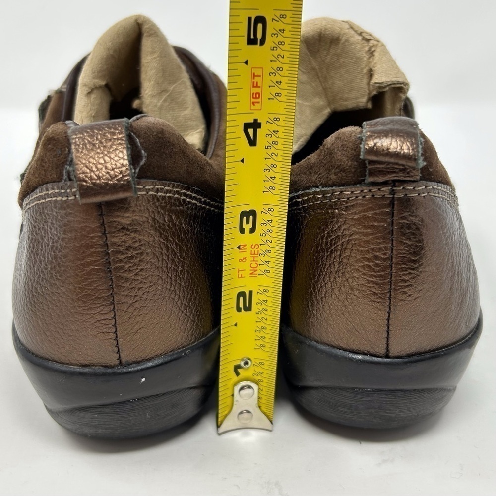 Softspots Alice Brown Leather Comfort Adjustable Walking Sneakers Size 10 - Picture 7 of 12